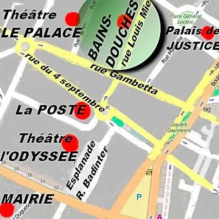 Les Bains Douches Lägenhetshotell