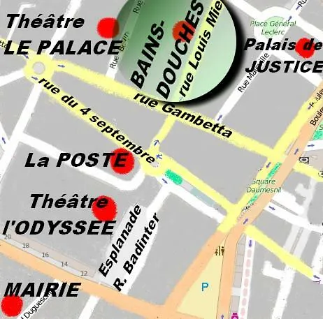 Aparthotel Les Bains Douches Périgueux